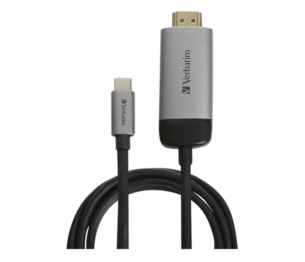 VERBATIM USB-C - HDMI 4K 1,5m (Thunderbolt 3) 49144 - 1192942 - zdjęcie